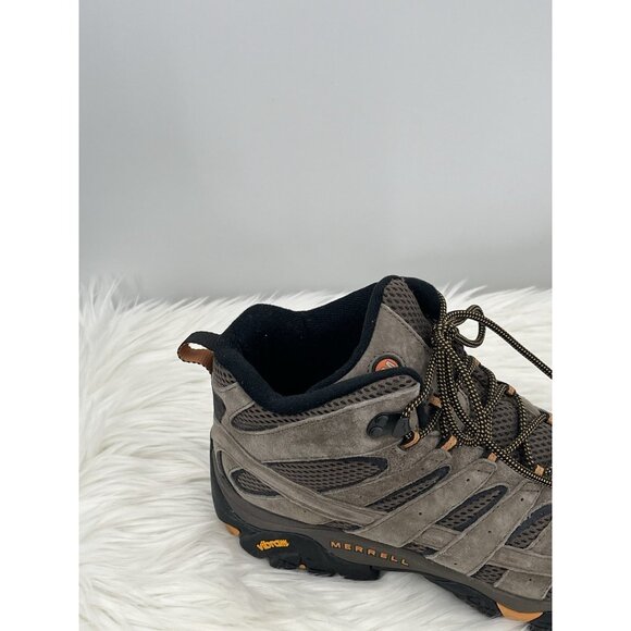 Men’s Merrell Mid-Hiking Boots Size 11.5 Wide Vibram Sole J06045W Outdoor - Picture 3 of 16